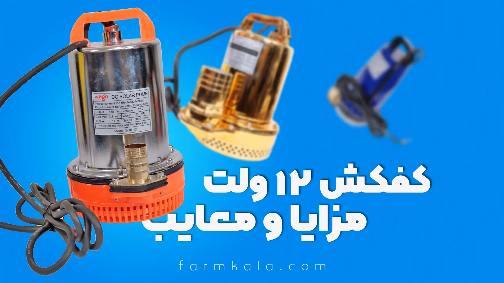 مزایا و معایب کفکش 12 ولت - مزایای کفکش 12 ولت - معایب کفکش 12 ولت - بررسی کفکش 12 ولت - انواع کفکش 12 ولت در فارم کالا - فارم پلاس