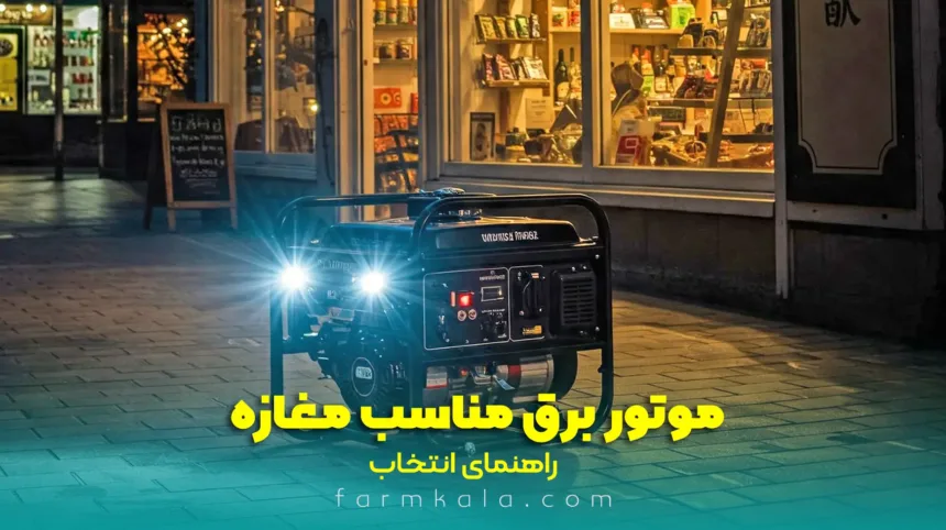 موتور برق مناسب برای مغازه - خرید موتور برق برای مغازه - موتور برق مغازه - قیمت موتور برق - راهنمای خرید موتور برق