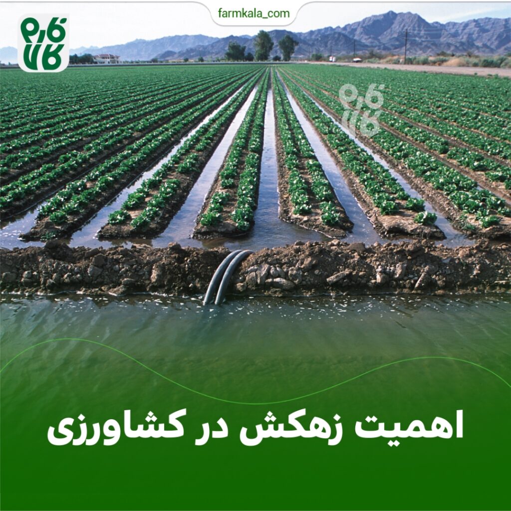 اهمیت زهکش در کشاورزی
