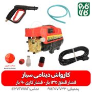 کارواش خانگی سیار - قیمت کارواش خانگی - کارواش خانگی قوی - کارواش دینامی - فارم کالا