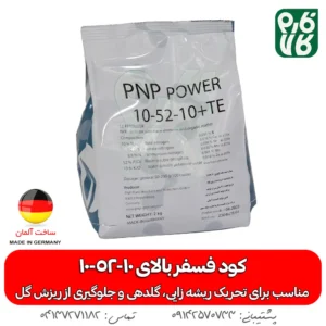 کود فسفر بالا 10-52-10 پی ان پی آلمان (2 کیلو)